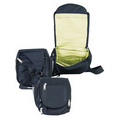 Plonge Leather Travel Sling Bag w/ Horizontal Zip Flap